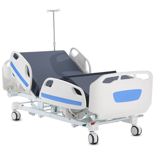 Premium 5 Function Full Electric Hospital Bed ICU Medical Bed 550LBS Loads