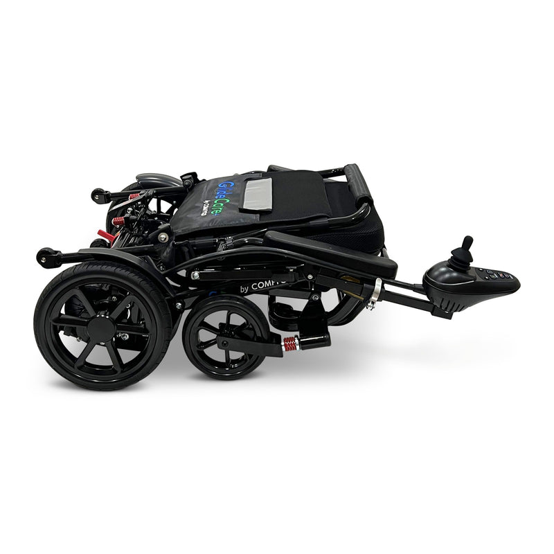 ComfyGo G5 electric wheelchair folded flat for storage and transport