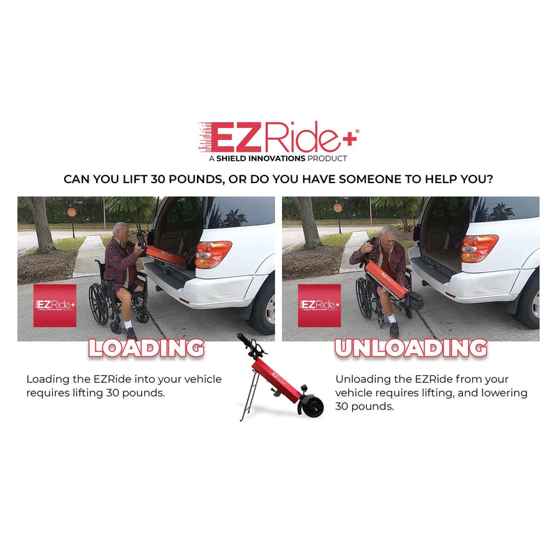 EZRide+ Power Assist Attachment | Manual Wheelchair Conversion