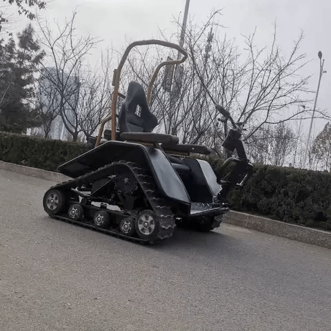 All-Terrain Electric Wheelchair – Motorized Mobility, Durable Design