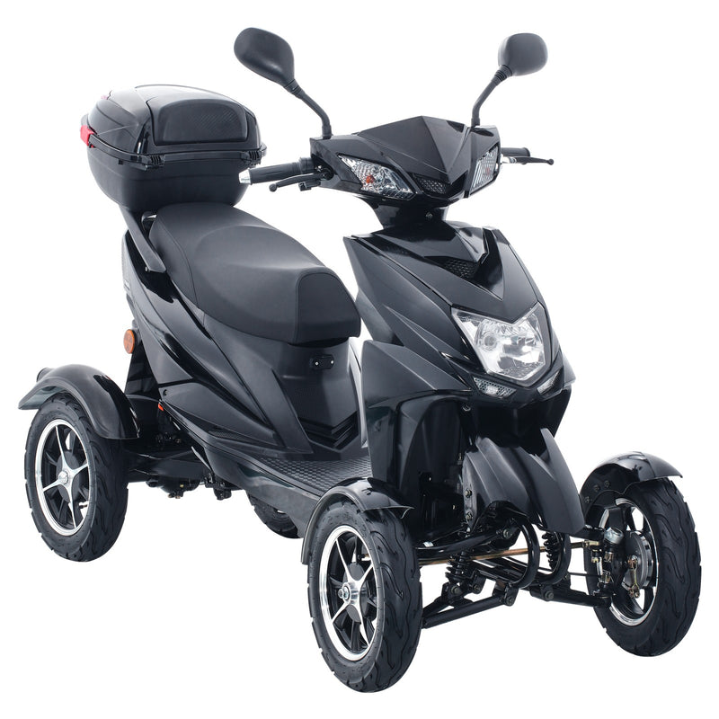 Uimoso Heavy Duty 4-Wheel Mobility Scooters 40Miles 3-Speed 500W 450Lbs Capacity