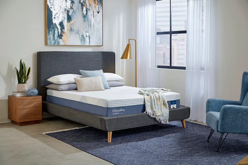 ChiroPro Hybrid Plush Mattress – 13" Cooling Memory Foam Design