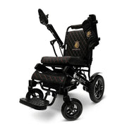 ComfyGO MAJESTIC IQ-8000 electric wheelchair folded down for compact transport