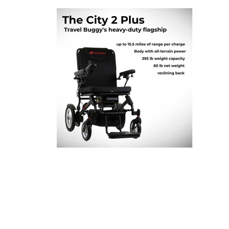 Travel Buggy City 2 Plus Power Chair