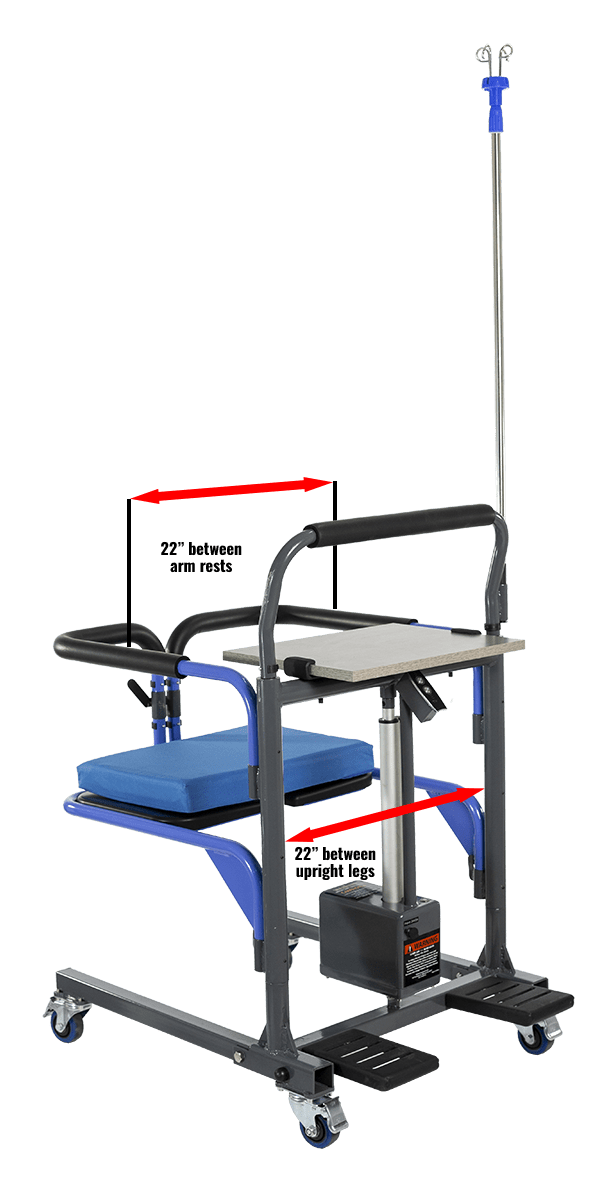 EZ Lift Assist between-measurements