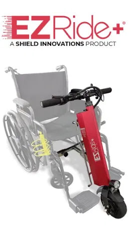 EZRide+ Power Assist Wheelchair Attachment by Shield Innovations