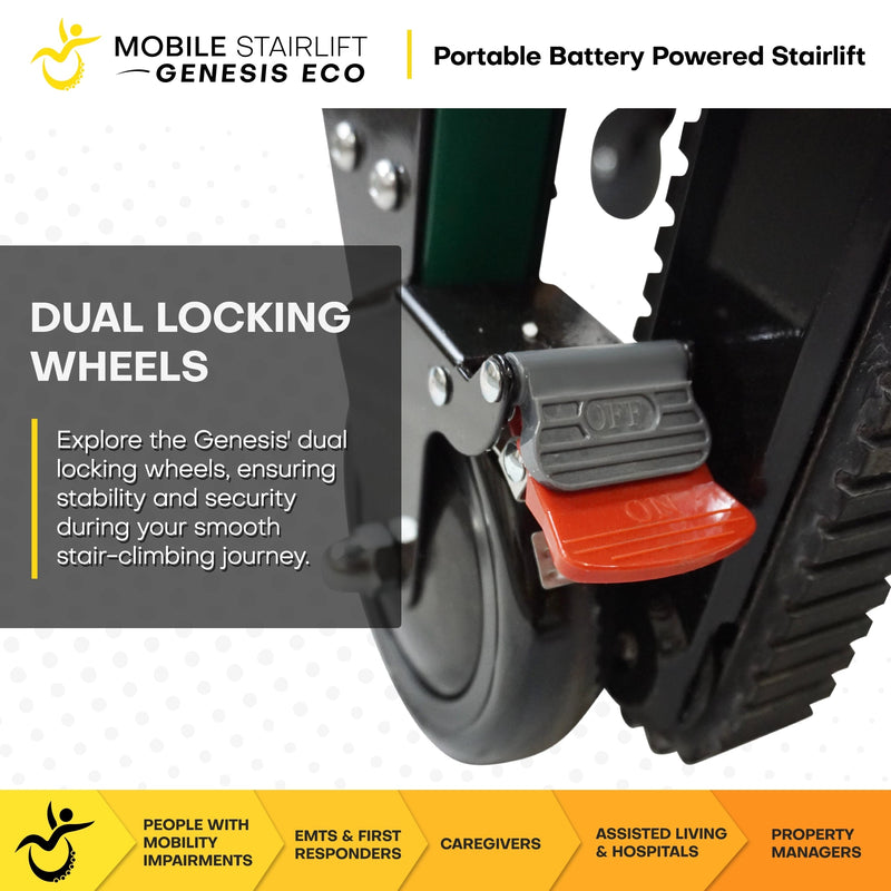 Genesis ECO mobile stairlift battery