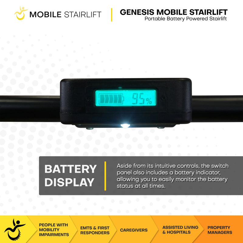 Genesis mobile stairlift battery