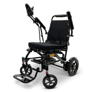 ComfyGo G5 foldable electric wheelchair with armrests raised