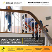 Helix mobile stairlift features