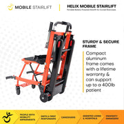 Helix mobile stairlift frame