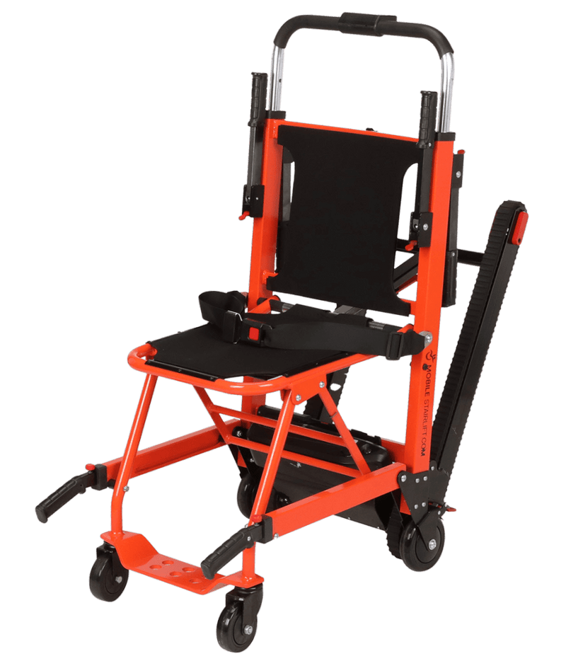 Helix portable mobile stairlift chair for curved stairs