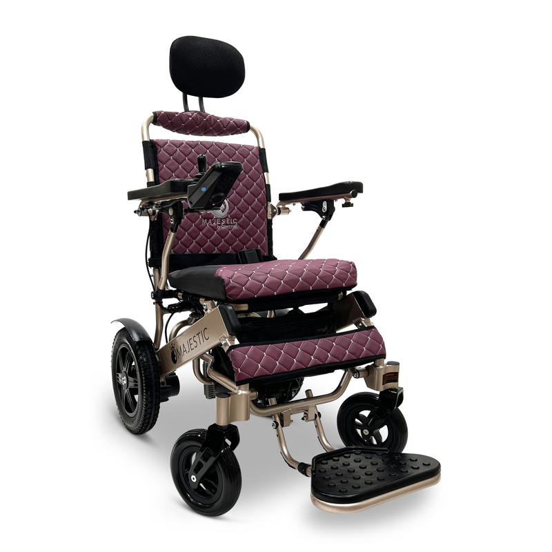 MAJESTIC IQ-9000 Auto-Reclining Electric Wheelchair | 19-Mile Range
