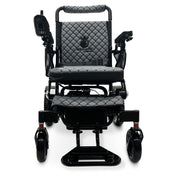 MAJESTIC IQ-7000 Classic electric wheelchair, black frame, gray cushion and backrest