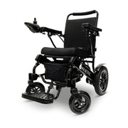 MAJESTIC IQ-8000 electric wheelchair, black frame, black cushion and backrest