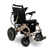 MAJESTIC IQ-8000 electric wheelchair, bronze frame, black cushion and backrest