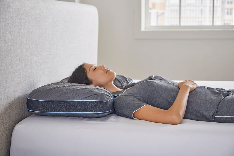 PowerCool Memory Foam Pillow – Cooling Bamboo Charcoal Design