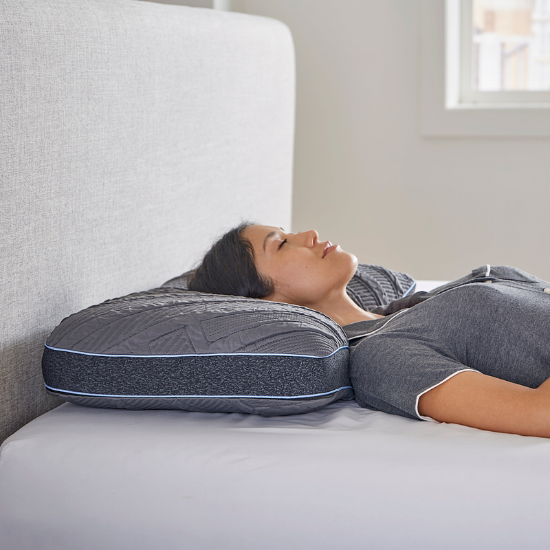 PowerCool Memory Foam Pillow – Cooling Bamboo Charcoal Design