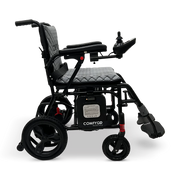 ComfyGO X-7 foldable electric wheelchair, side view