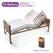 Full Electric Hospital Bed Full Package for Home Use Medical Bed - 36" X 80", Dual/Full Adjustment