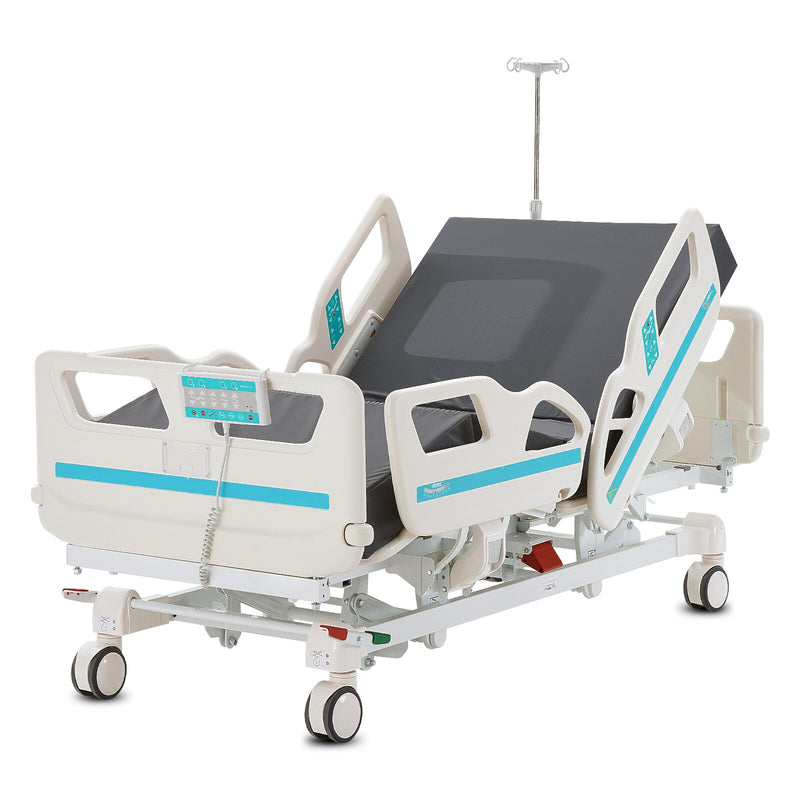 Premium 5 Function Full Electric Hospital Bed with Cardiac Position 550LBS