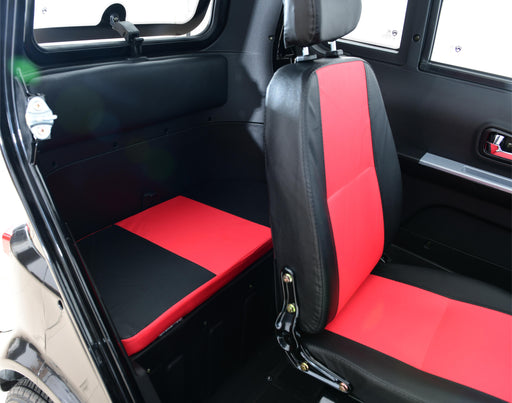Q Express Fully Enclosed Cabin Scooter - rear bench seat