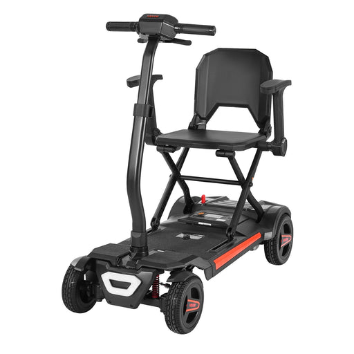 VEVOR 4-Wheel Electric Mobility Scooter Auto Folding Scooter with Remote Control