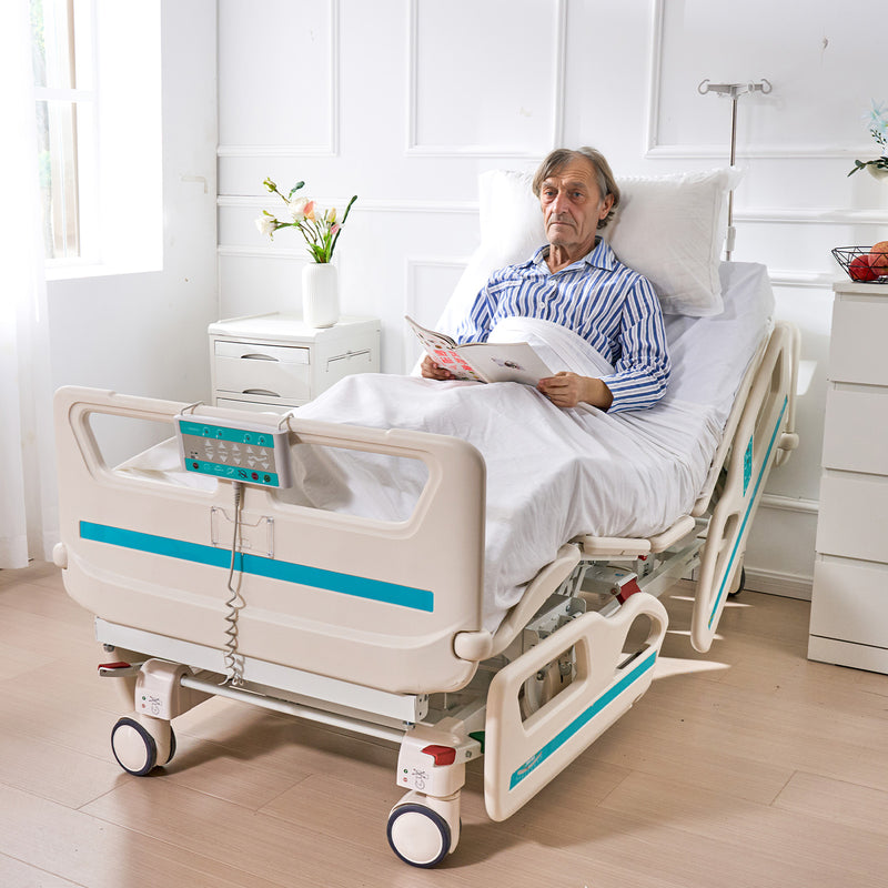Uimoso Premium Function Full Electric Hospital Bed ICU Medical Bed 440/550 Loads