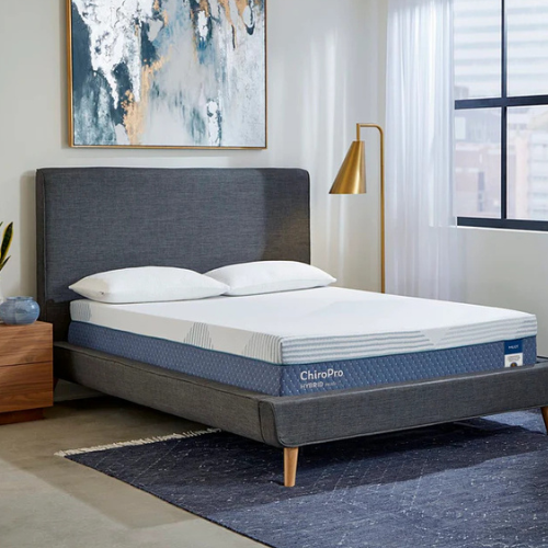 ChiroPro Hybrid Plush Mattress – 13" Cooling Memory Foam Design