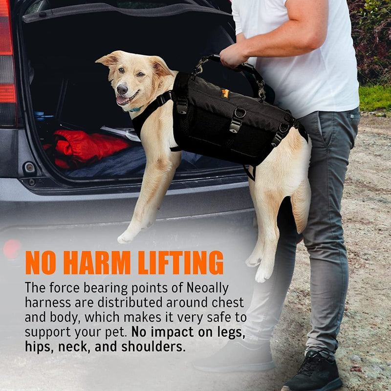 NeoAlly 5-in-1 Dog Lift Harness – Full Body Support, Adjustable Design