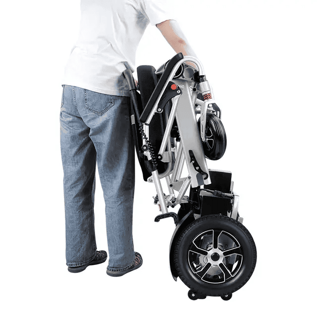 Folding Electric Wheelchair – Compact Portable Design