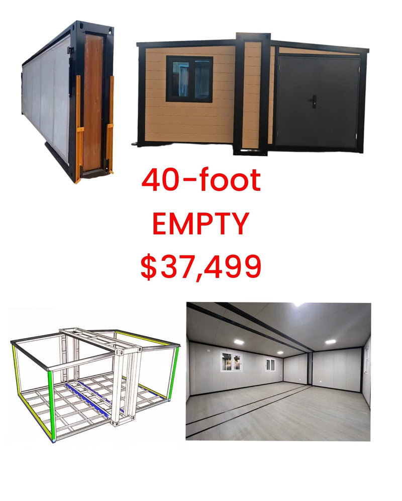 Folding Tiny Home – Expandable Portable Living Space, Compact Design
