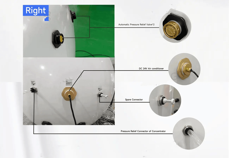 TimeCapsule C750+ Hyperbaric Chamber – Aluminum Alloy Design